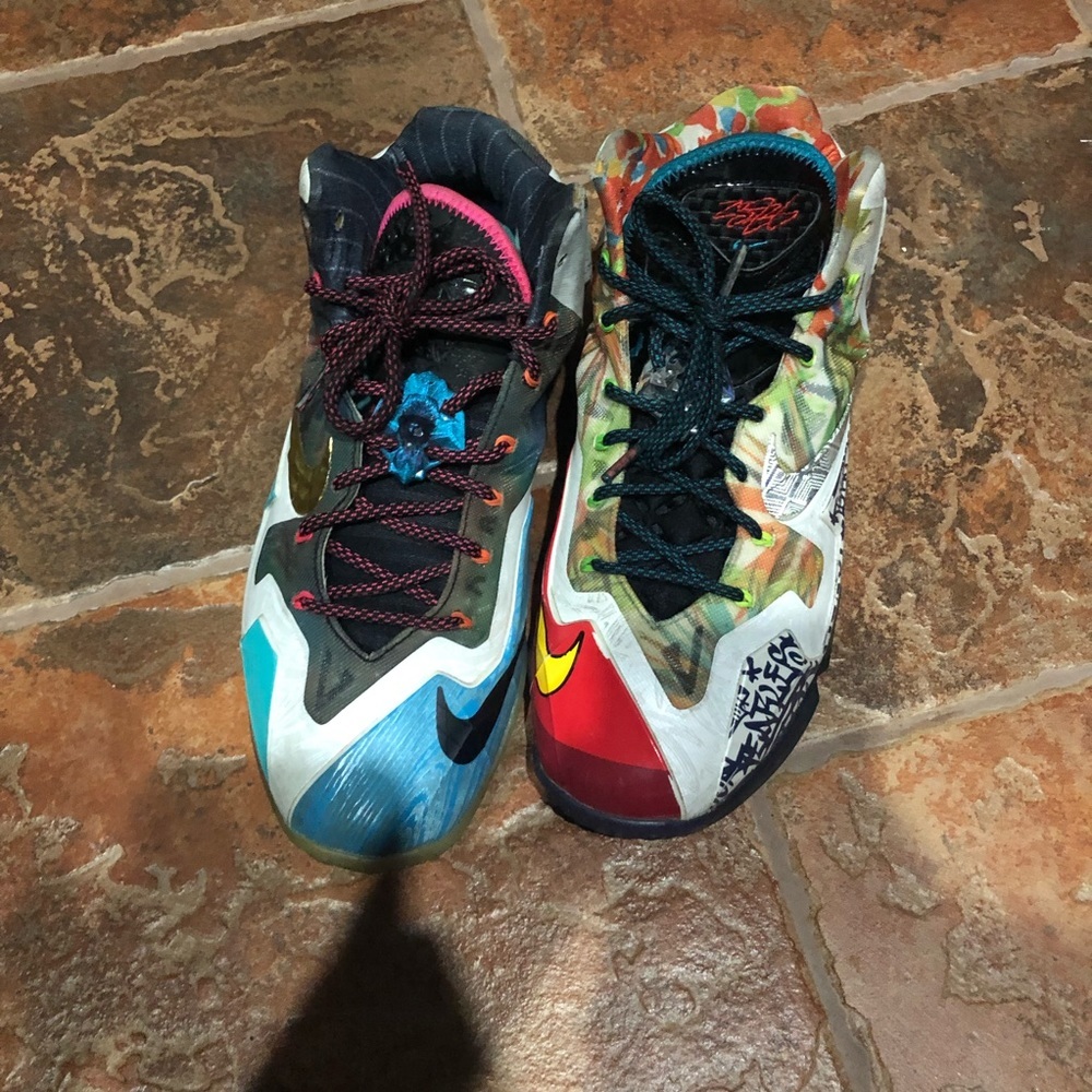 Men’s Nike LeBron 11 what the lebron size 11 - Picture 2 of 5
